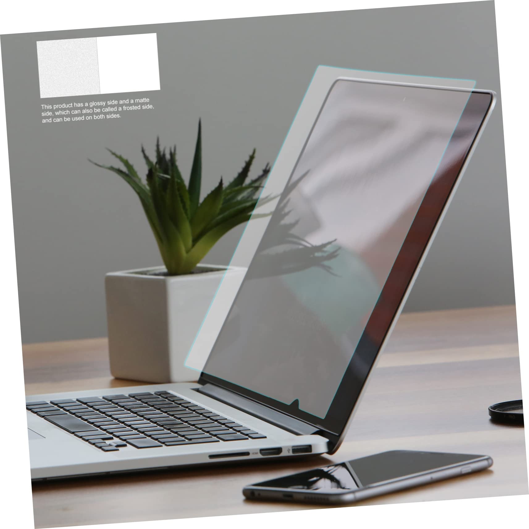 Operitacx 2 Pellicole Protettive Anti-Sbirciatina Per Laptop Schermo Per Computer Protezione Oscurante Per La Privacy Forniture Per Notebook Pellicola Anti-Sbirciatina The Pet
