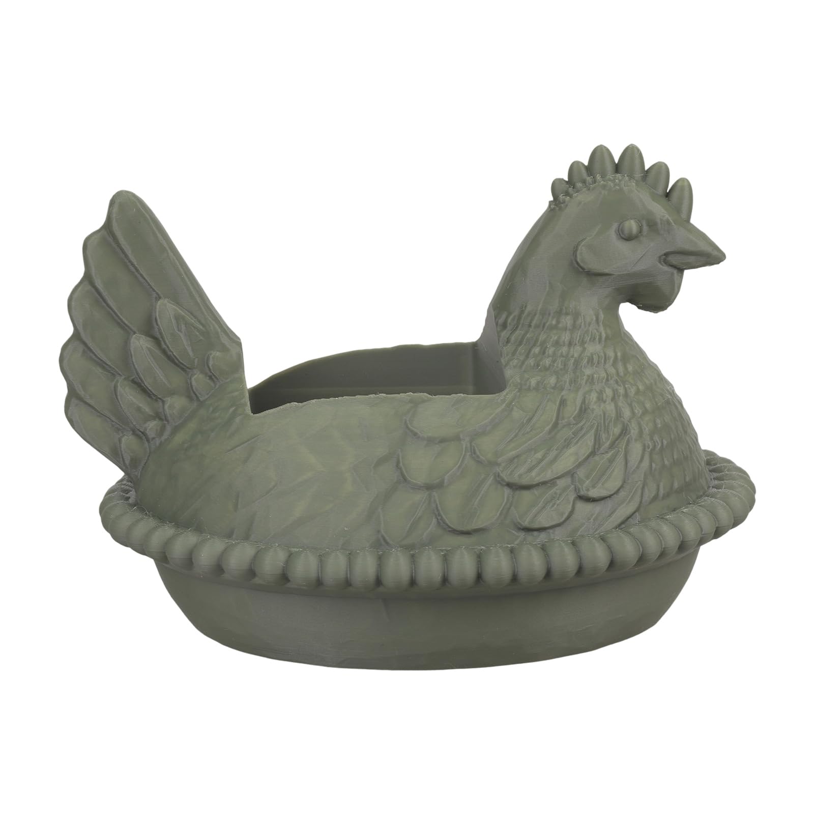 Limtula Hen Soap Dispenser Chicken Shape Planter Foaming Organizers Box for Farmhouse Indoor Outdoor Decors Dispenser