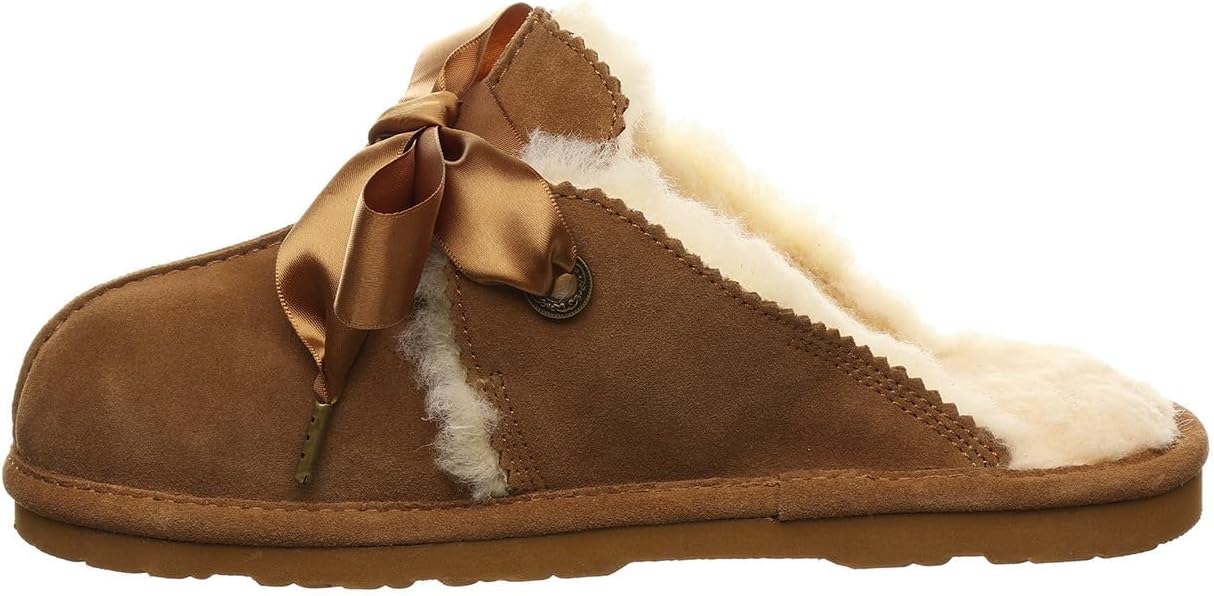 BEARPAW Women's Jolietta Hickory Size 11 | Women's Slippers | Women's Shoes | Comfortable & Light-Weight