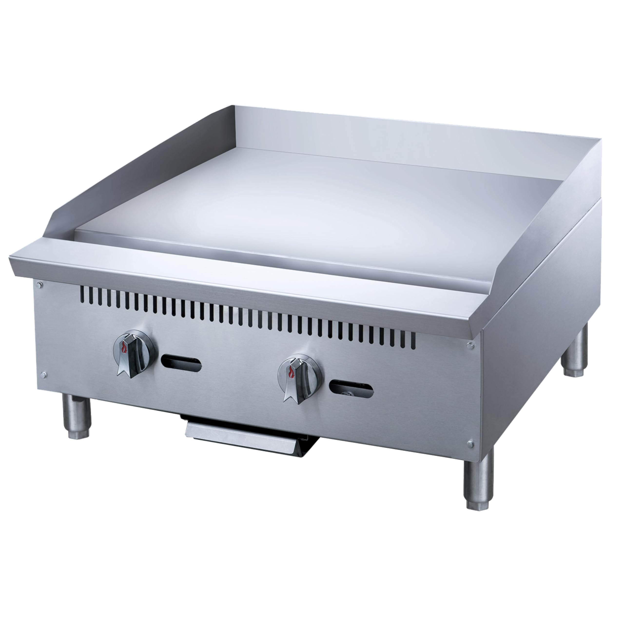 FSE 373-DCGMA24 24-Inch Gas Griddle, Countertop, 2 Burners (60,000 BTU/H), 1