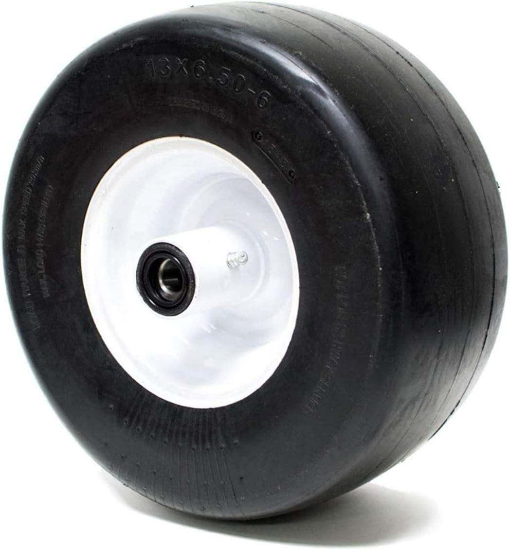 EPR 2PK Flat Free13x6.50-6 13x6.50x6 Puncture Proof Solid Wheel Assemblies Tires