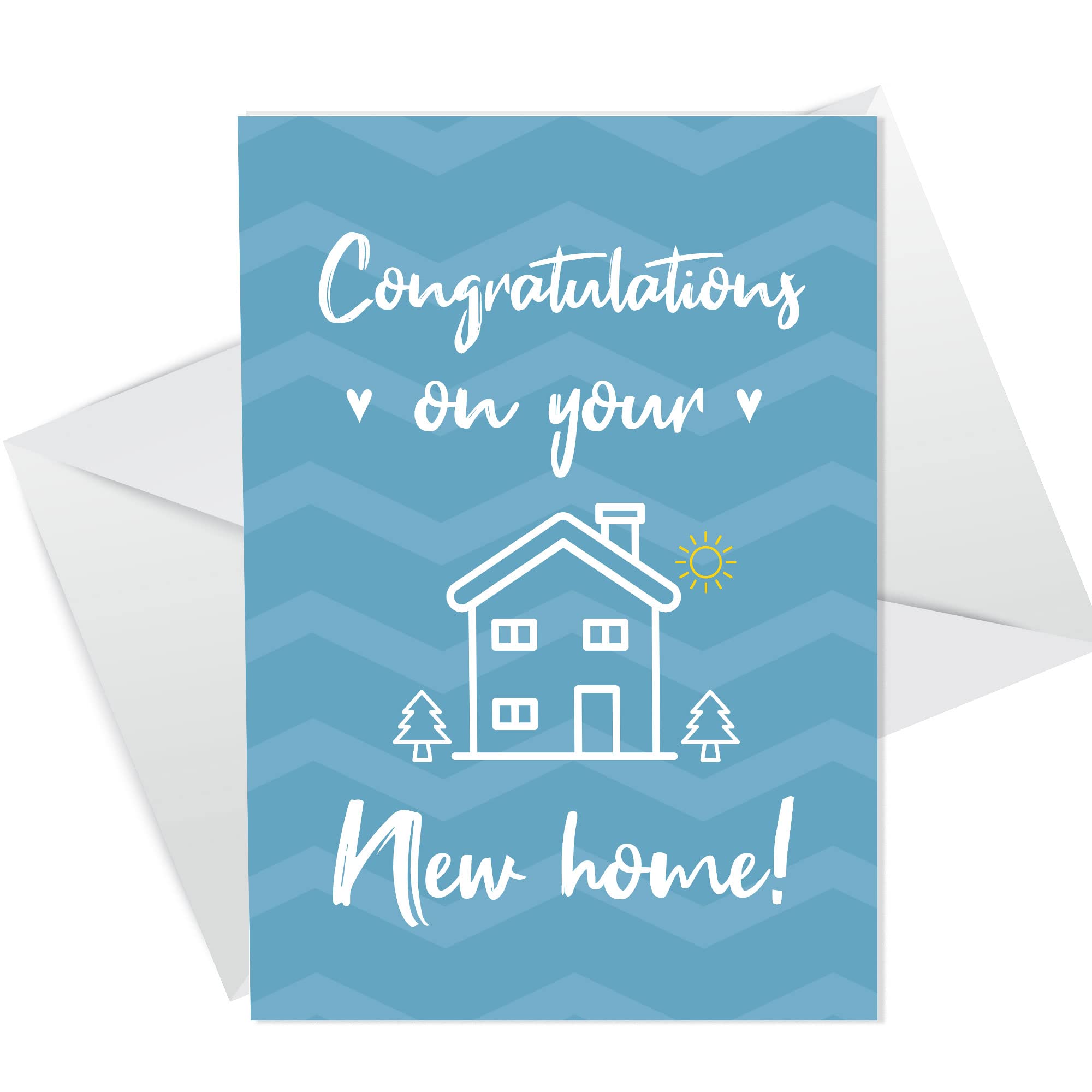 Congratulations On Your New Home Card For Couple Friend Family Keepsake
