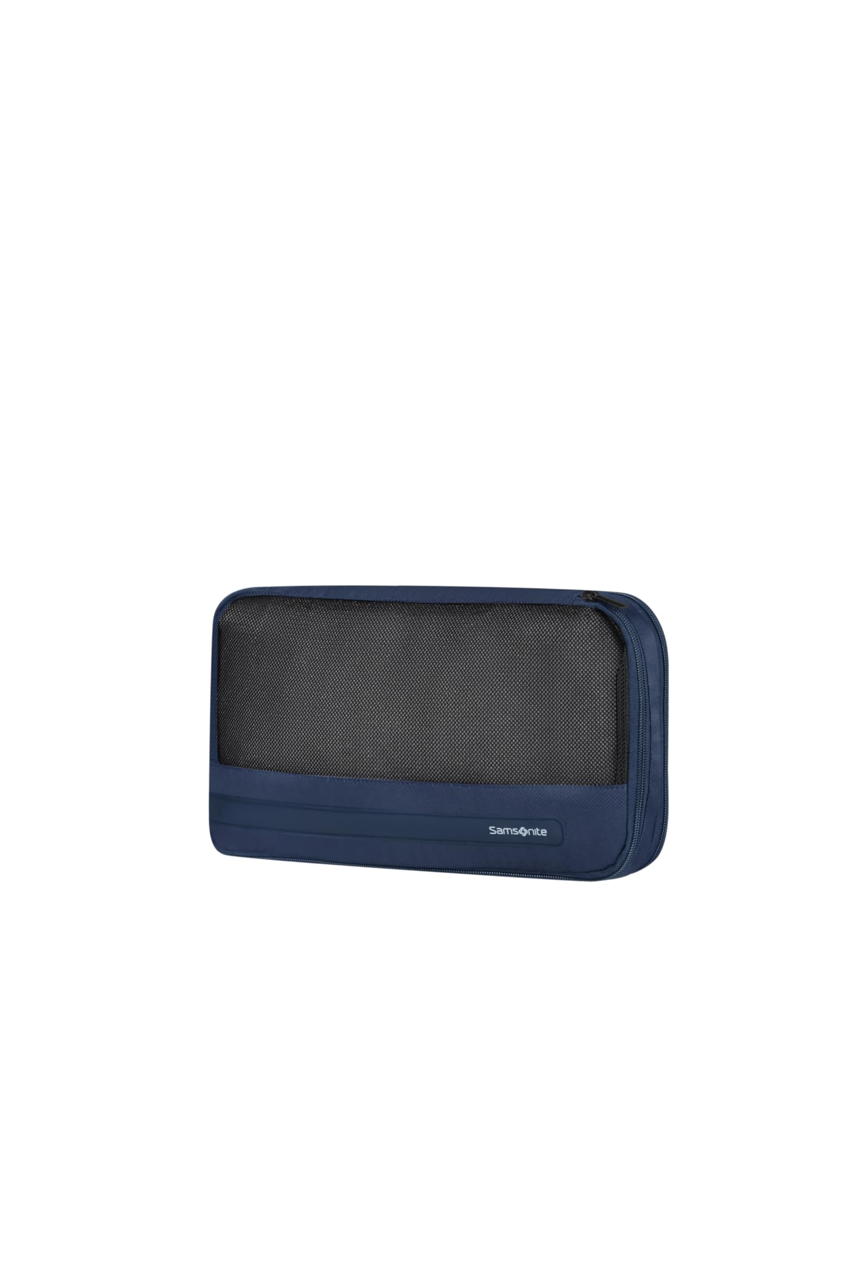 Samsonite TA Revolution - Set de Cubos de Embalaje 3 Piezas, Organizador de Viaje & Maleta de, Cubos para Vacaciones, Organizador para Maleta y Mochila, Azul (Midnight Blue)