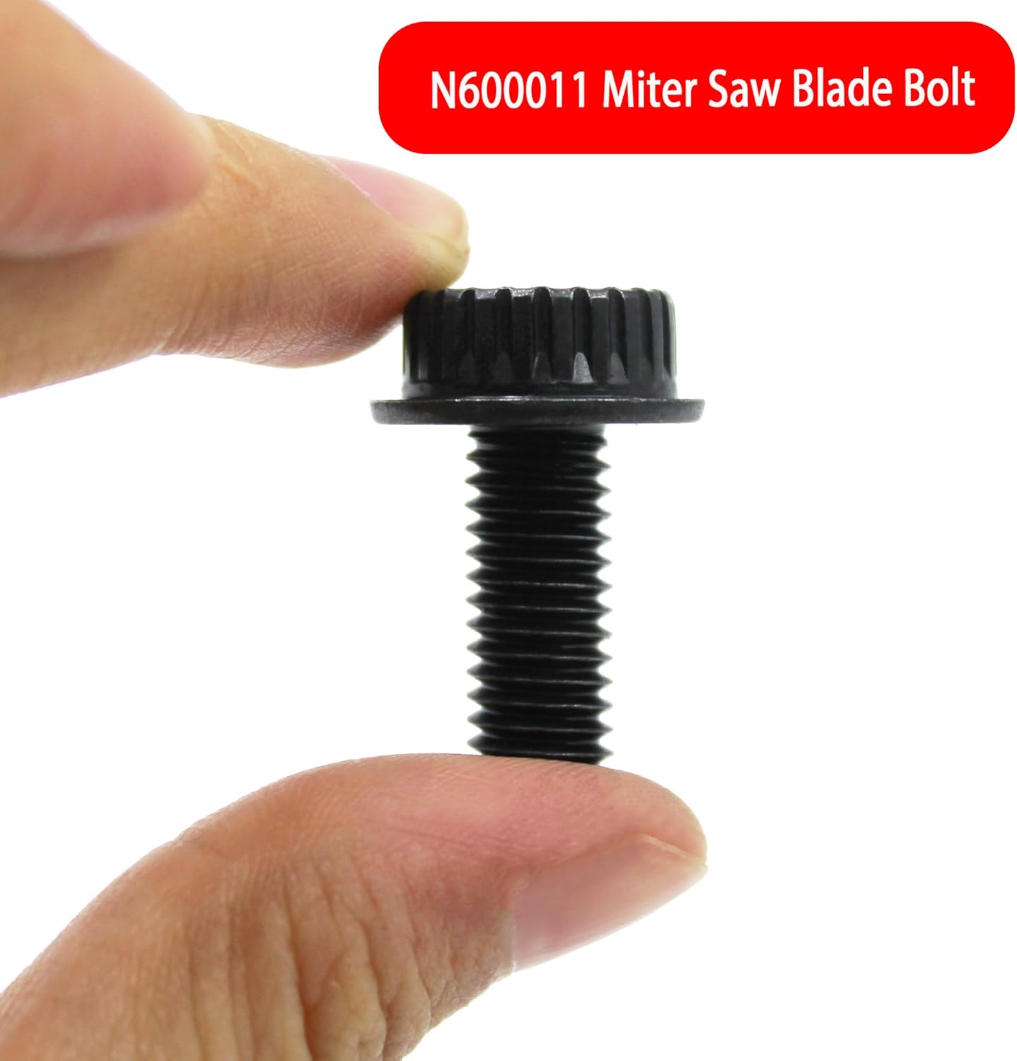 N600011 Miter Saw Blade Bolt Fits for DeWalt Miter Saw DWS716XPS DWS715 DWS779 DWS713 DCS361M1 DWS716 DWS780(2 Pcs)