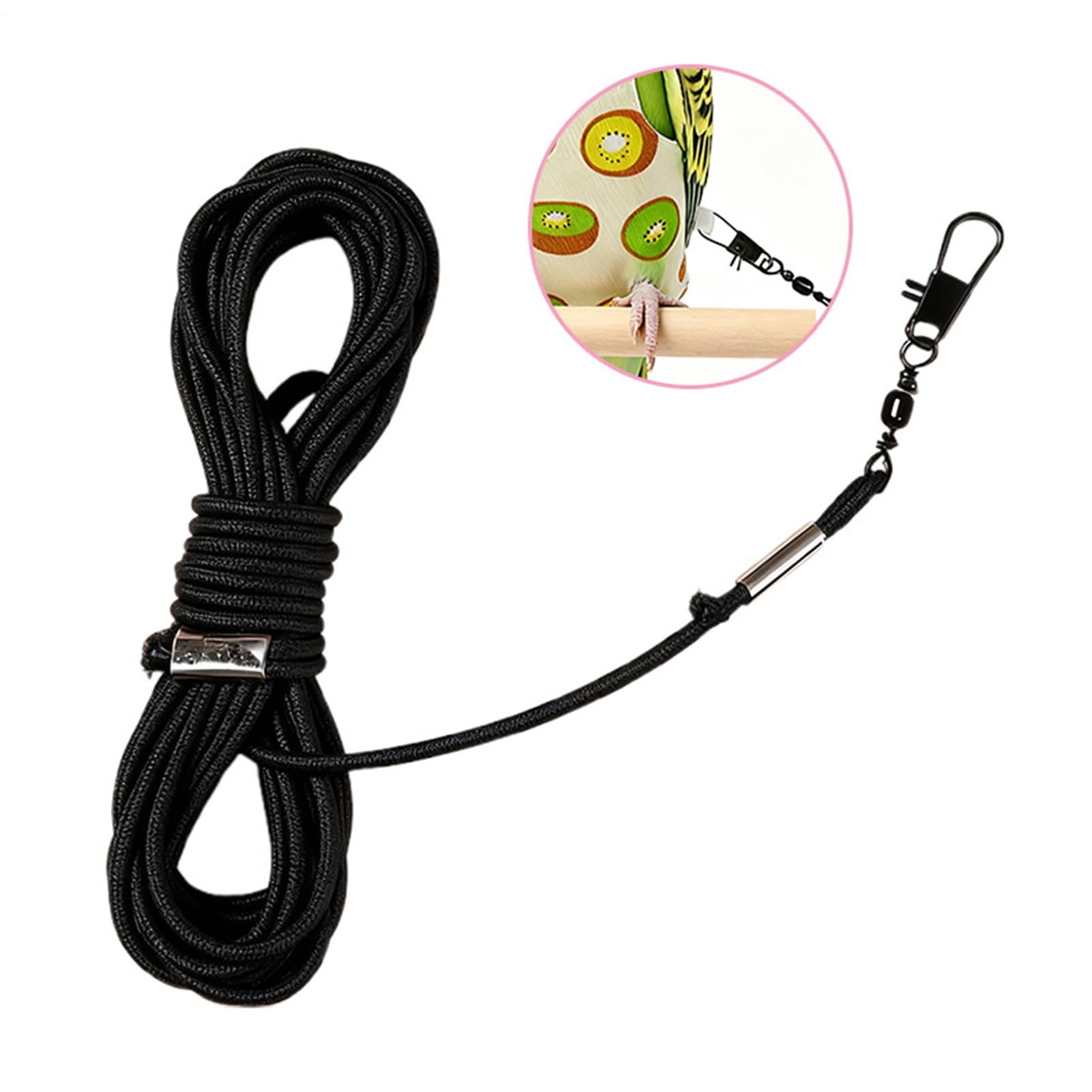 Pañal para pájaros para mascotas, reutilizable y lavable, correa de entrenamiento para pájaros, adecuada para pájaros como pinzones, gorriones, guacamayos, conures, periquitos, y — view 6