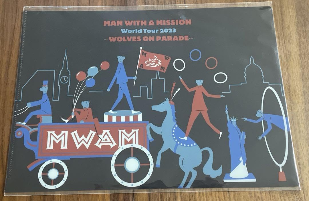 MAN WITH A MISSION クリアファイルセット MAN WITH A MISSION - MAN