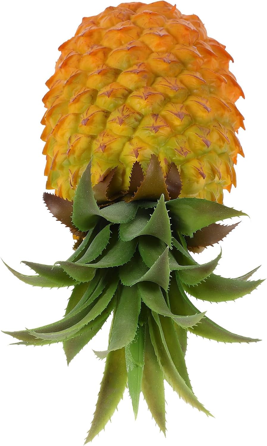 Alipis Artificial Pineapple Fruit Model Simulation Decor Realistic Fake Fruit Prop for Home Kitchen Photography Medium Size for Display