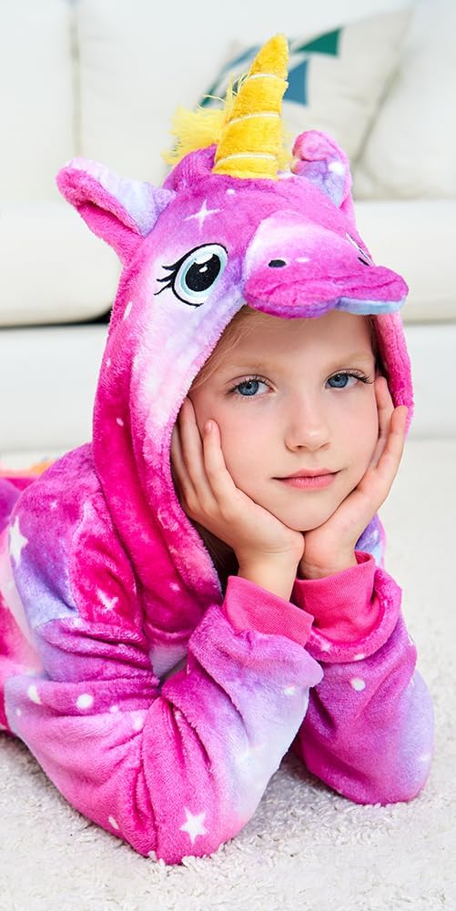 Unisex Children Unicorn Pyjamas Halloween Kids Onesie Costume - Image 6