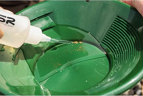 Miniatura 6 de ASR Outdoor Juego de sartenes de oro verde con doble rifle de 4 piezas para prospección de oro