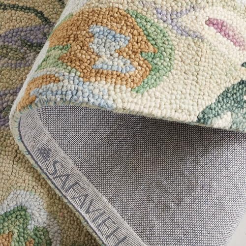 Image of Handmade Primium Collection Pure Woolen Carpet for Living Room,Bedroom and Hall (5 X 8) Feet Color Multi-4