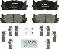 Bosch BC1293 QuietCast Premium Ceramic Front Brake Pads for Lexus ES300h ES350 Toyota Avalon Camry - Quiet Low Dust OE Fit