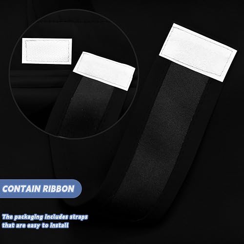 Miniatura 4 de Cortina 100% opaca para puerta de aula (10 pulgadas de ancho x 30 pulgadas de largo, color negro, 1 panel)