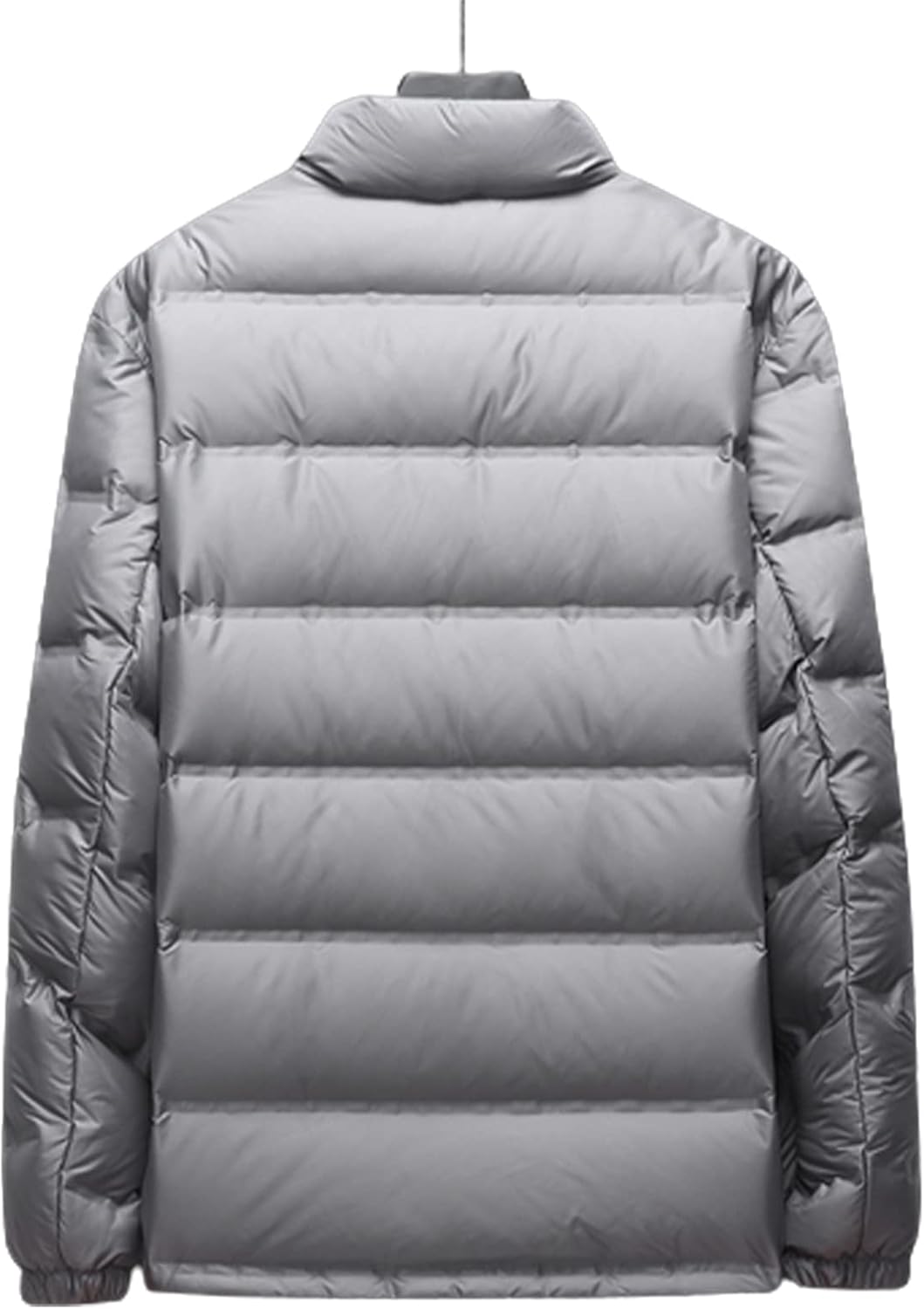 Mens Puffer Jackets Ultra Light Warm Down Coat 80% Duck Down Ultra Light Stand Collar Waterproof Clothing