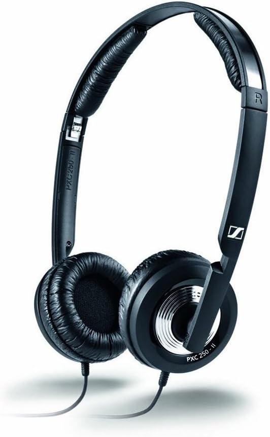 Sennheiser PXC 250 II Collapsible Noise Canceling On-Ear Headphone (Black)