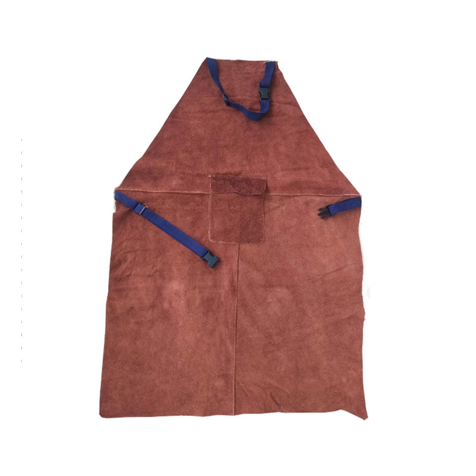 Piel De Vaca De Soldadura Soldadores Delantales, Extra Largo Weld Coat Para Hombres Mujeres Resistente Al Calor