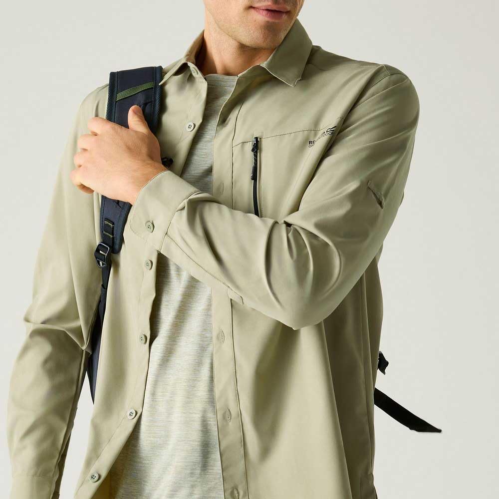 Regatta Herren Anti Inscttrvll/S Shirt (1er Pack)
