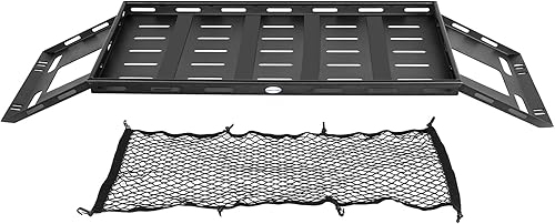 Miniatura 10 de Hooke Road Bandeja de almacenamiento interior para maletero trasero para Jeep Wrangler JK JL Unlimited de 4 puertas duras de 4 puertas