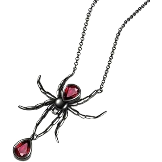 Salty Anti Tarnish Spooky Pendant Necklace