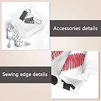 Vista 7 de LIFANGMI I Love Bonnie Blue Tapestry Wall Hanging 60x40 Inch Bedroom Living Room Dormitory Home Decoration Wall Tapestry