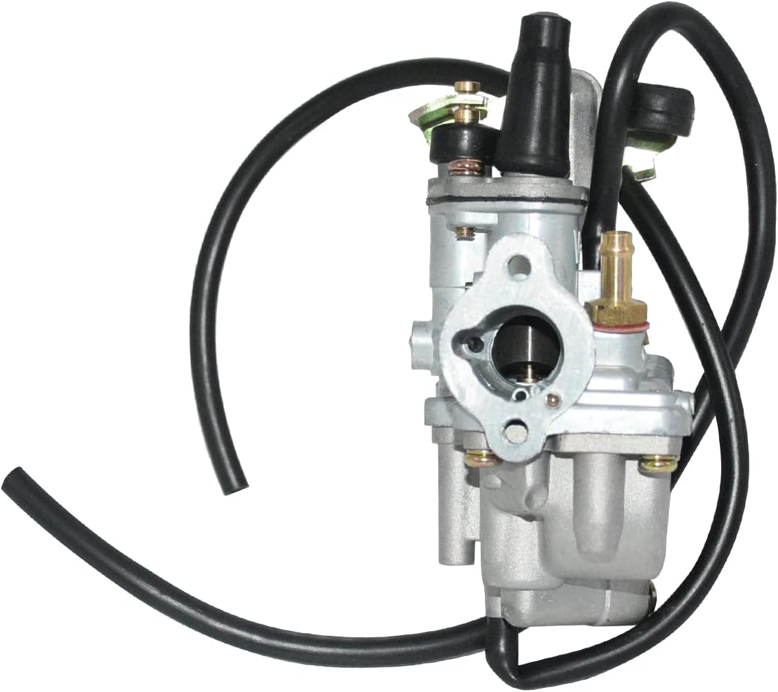 LT50 Carburetor with Air Filter Box & Pull Start Starter Fit for Suzuki LT50 LT 50 LT-A50 JR50 ALT50 Quad Runner carb replace 13200-43F00 13200-04431 13200-04430