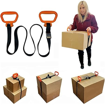 Amazon.com: Adjustable Lifting Moving Straps - 2 Pack Furniture Moving ...
