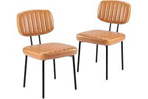SWEETCRISPY Dining Chairs Set of 2 - Mid-Century Modern Accent Chairs