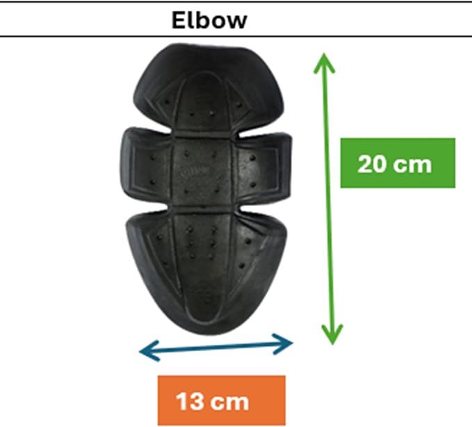 Protectores para Motorbike de Codo y Rodilla CE Negro miniatura 2