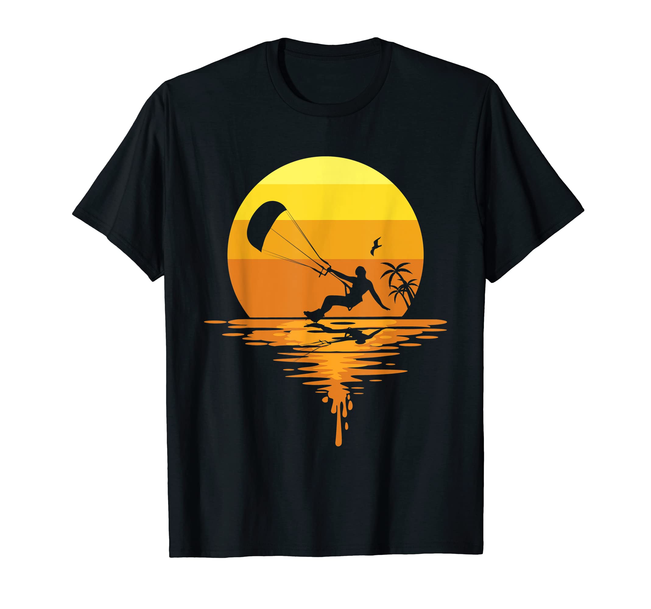 Funny Kitesurfing Shirts Retro - Kiteboard Kitesurf Kitesurfing T-ShirtOEKO-TEX STANDARD 100