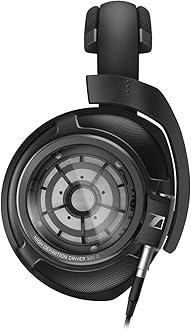 SENNHEISER HD 820 Over-the-Ear Audiophile Reference Headphones - Ring Radiator Drivers with Glass Reflector Technology, Sound Isolating Closed Earcups, Includes Balanced Cable, 2-Year Warranty (Black)