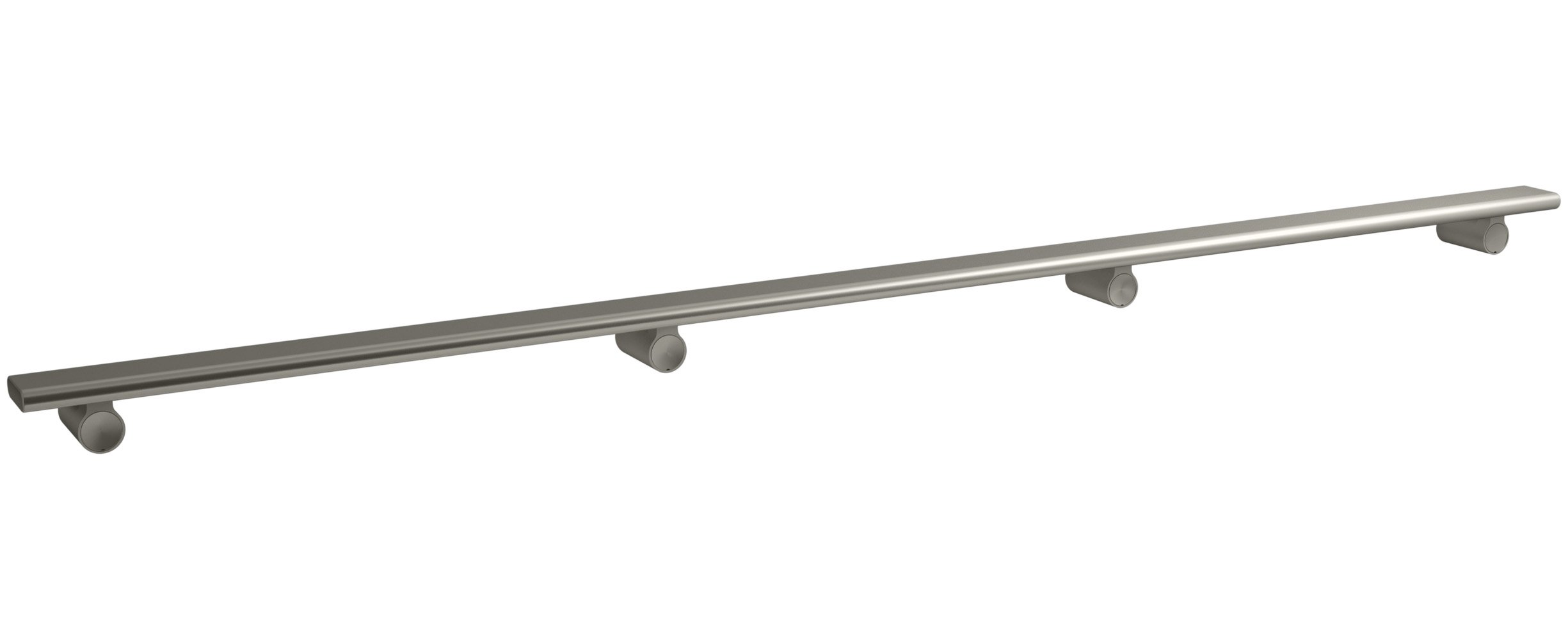 KOHLER K-97628-BNK Choreograph 54" Shower Barre, Anodized Brushed Nickel
