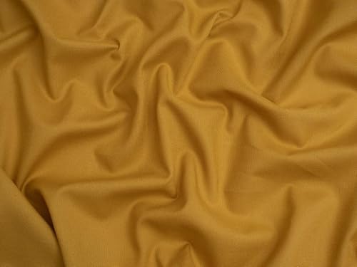 Minerva Core Range Sunshine 100% Cotton Broadcloth Fabric