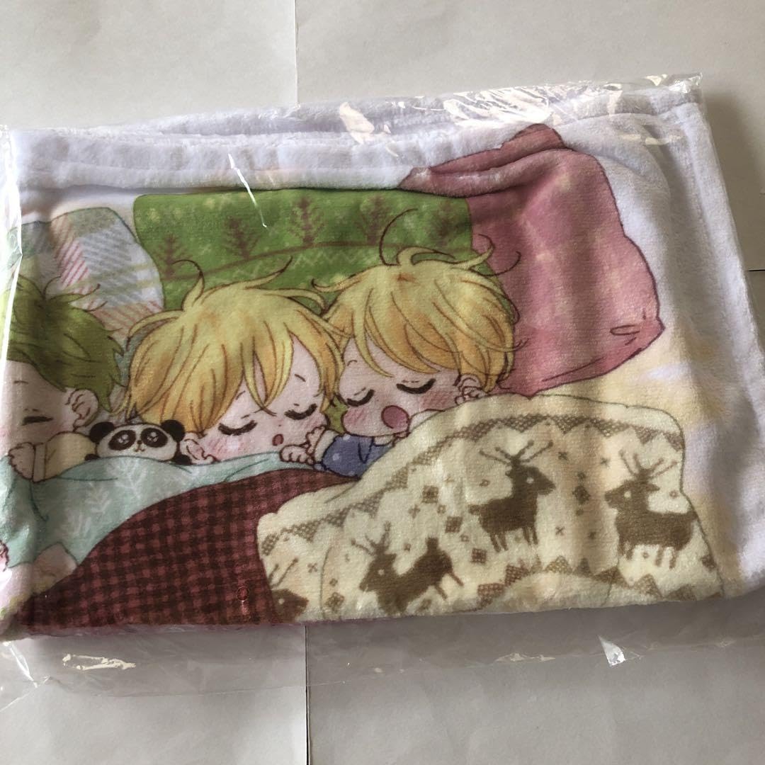 Amazon.co.jp: 漫福ガチャ 学園ベビーシッターズ ブランケット