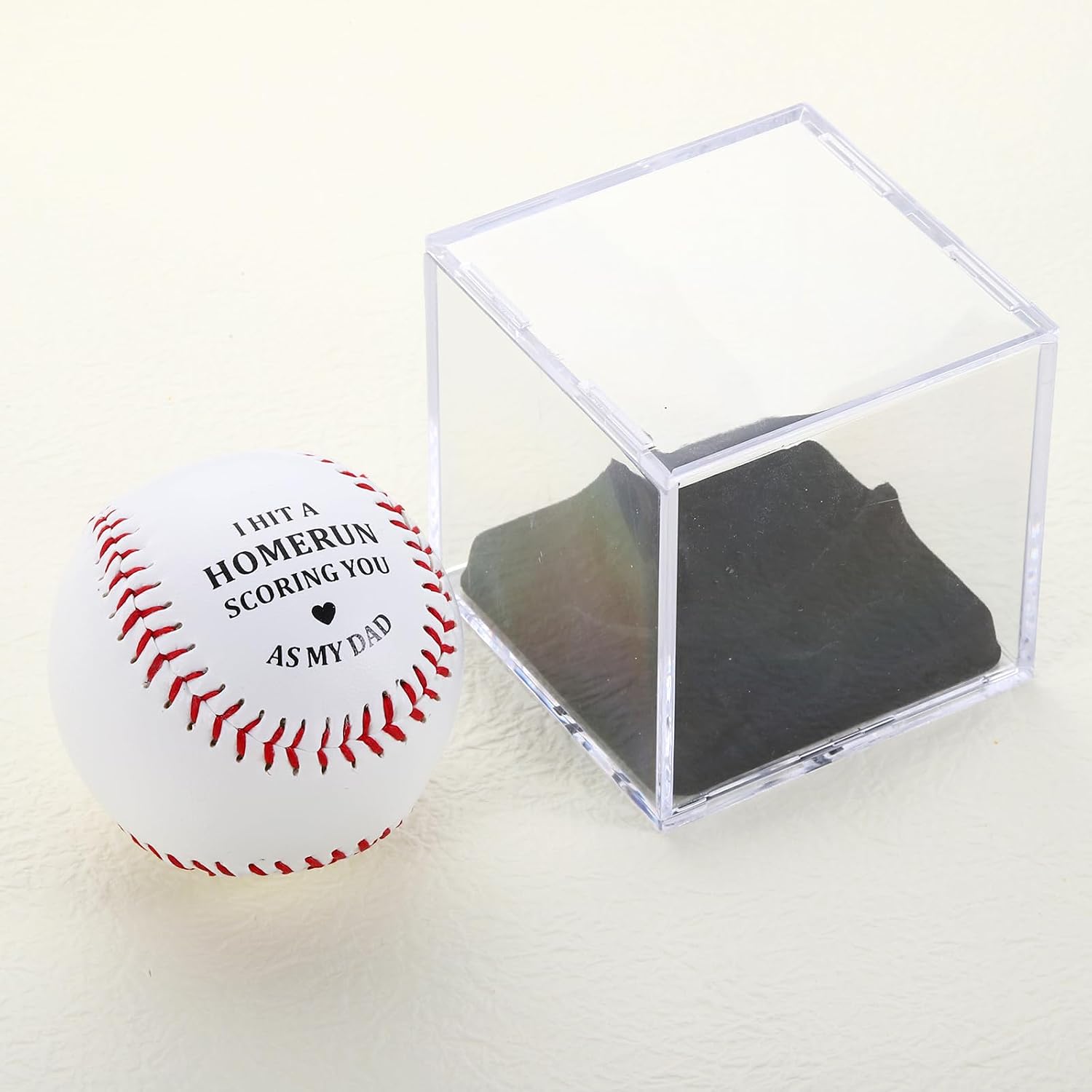 Baseball Fathers Day for Dad from Daughter Son， Baseballs Gifts for Dad，Best Daddy Ever Gift