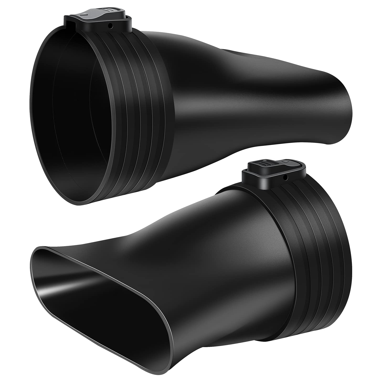 APTOOLER 2 Pack Replace for E-G-O Nozzle AN5300 Blower Flat Nozzle, Compatible with E-G-O 530 CFM 575 CFM LB5300 LB5302 Crodless Leaf Blowers, Black…