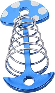 FUNOMOCYA Hebillas de Fijación para Tienda de Camping Ajustador de Cuerda Profesional Buckle de para Cuerda Fijación Eficaz para Tiendas y Toldos Diseño Antiviento Color Azul