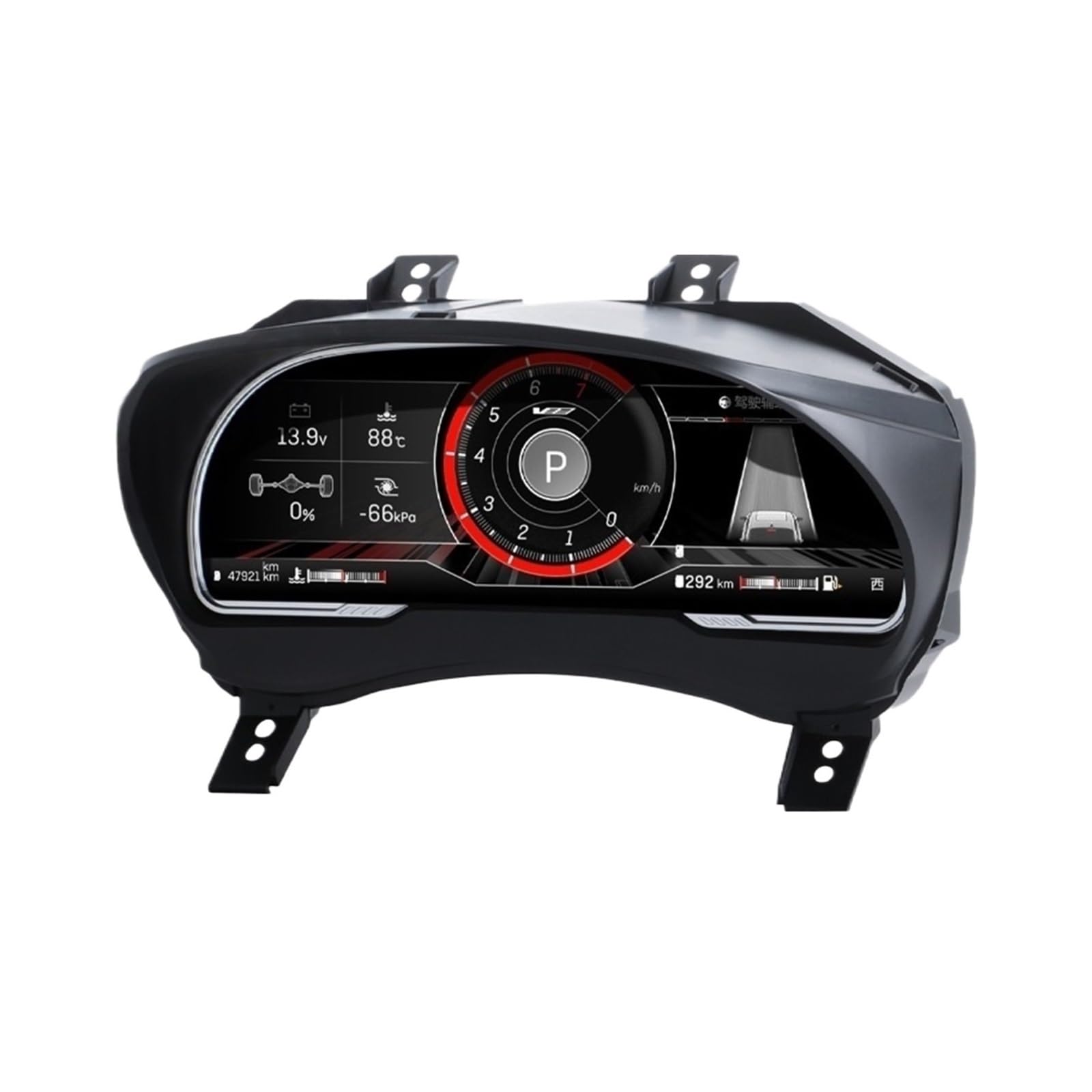 Pantalla de salpicadero Lcd de 12,3 "Compatible con Cadillac ATS ATS-L 2014-2017 pantalla de velocímetro cabina Virtual medidor de instrumentos digitales