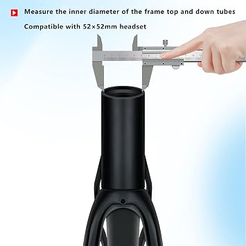 700C Road Bike Frameset 44cm/47cm/50cm/53cm/56cm Carbon Fiber Rim/Disc Brake Frame QR/Thru Axle Frame Internal Routing Max 28C Tire(Disc brake,44cm)
