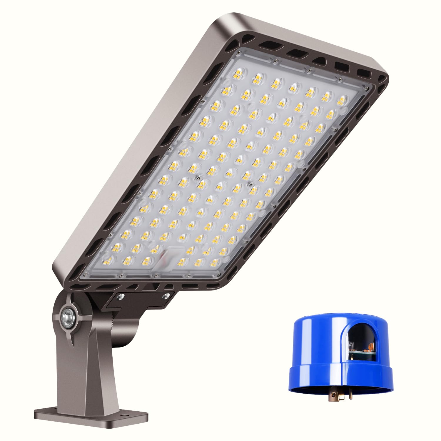 Photo 1 of Dream Eeve 240W LED Parking Lot Light Outdoor Dusk to Dawn Photocell 5000K