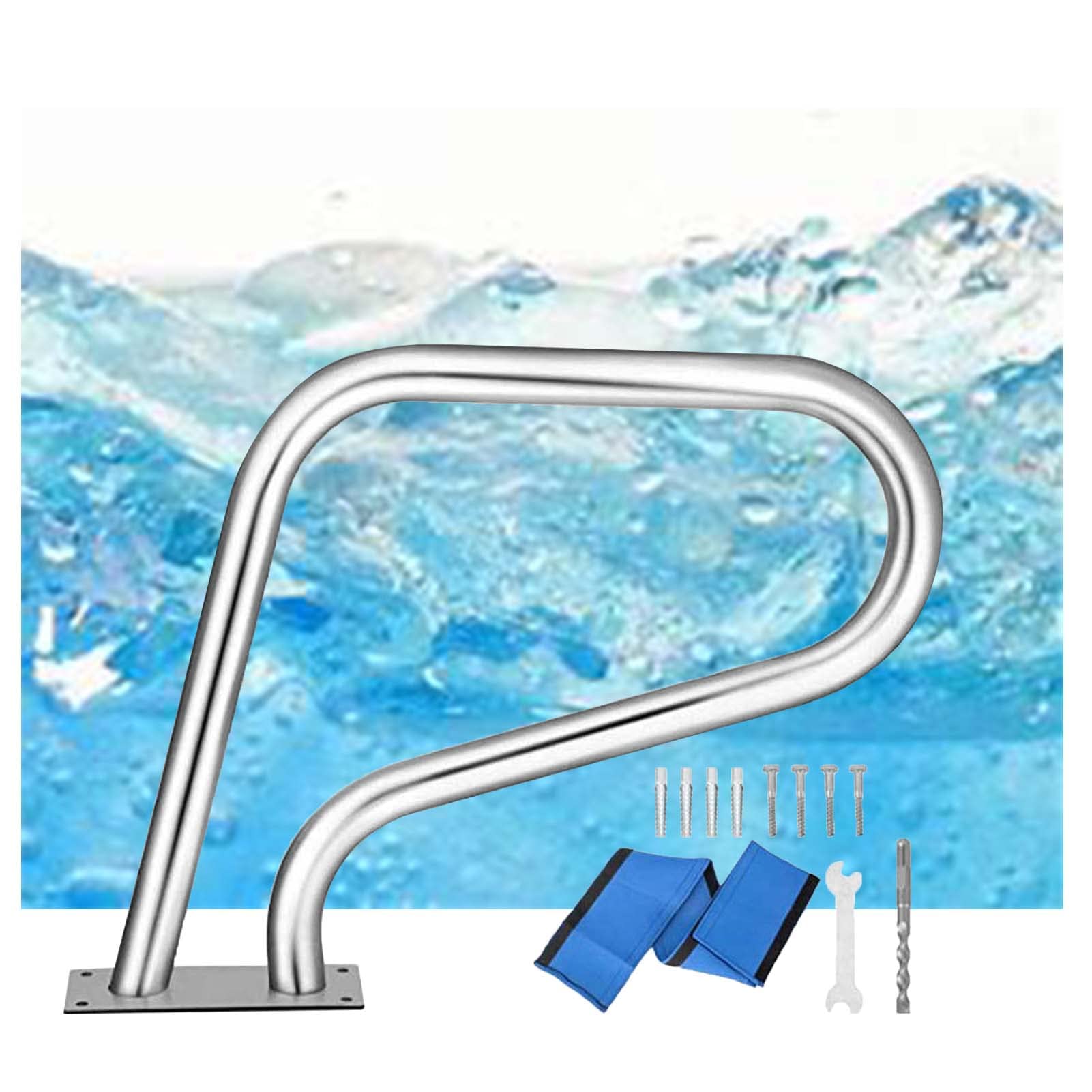 Main courante de piscine en acier inoxydable 304 haut de gamme et design épuré