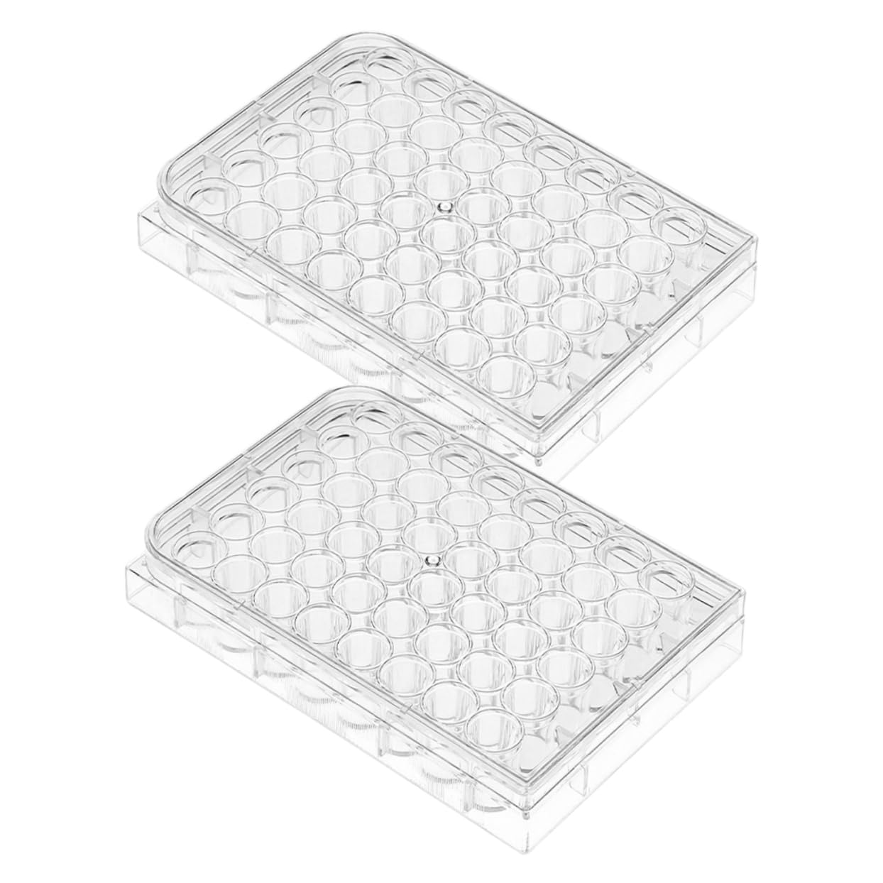 2pcs Cell Culture Plates Laboratory Cultivation Plates for Efficient Sample Analysis and Experimentation of Versatile Lab Equipment