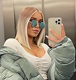 short blonde bob wig,blonde bob wigs for women,bob wig ombre blonde,short ombre blonde bob wig,blonde ombre wig bob,ombre blonde bob wig with natural looking middle part wig