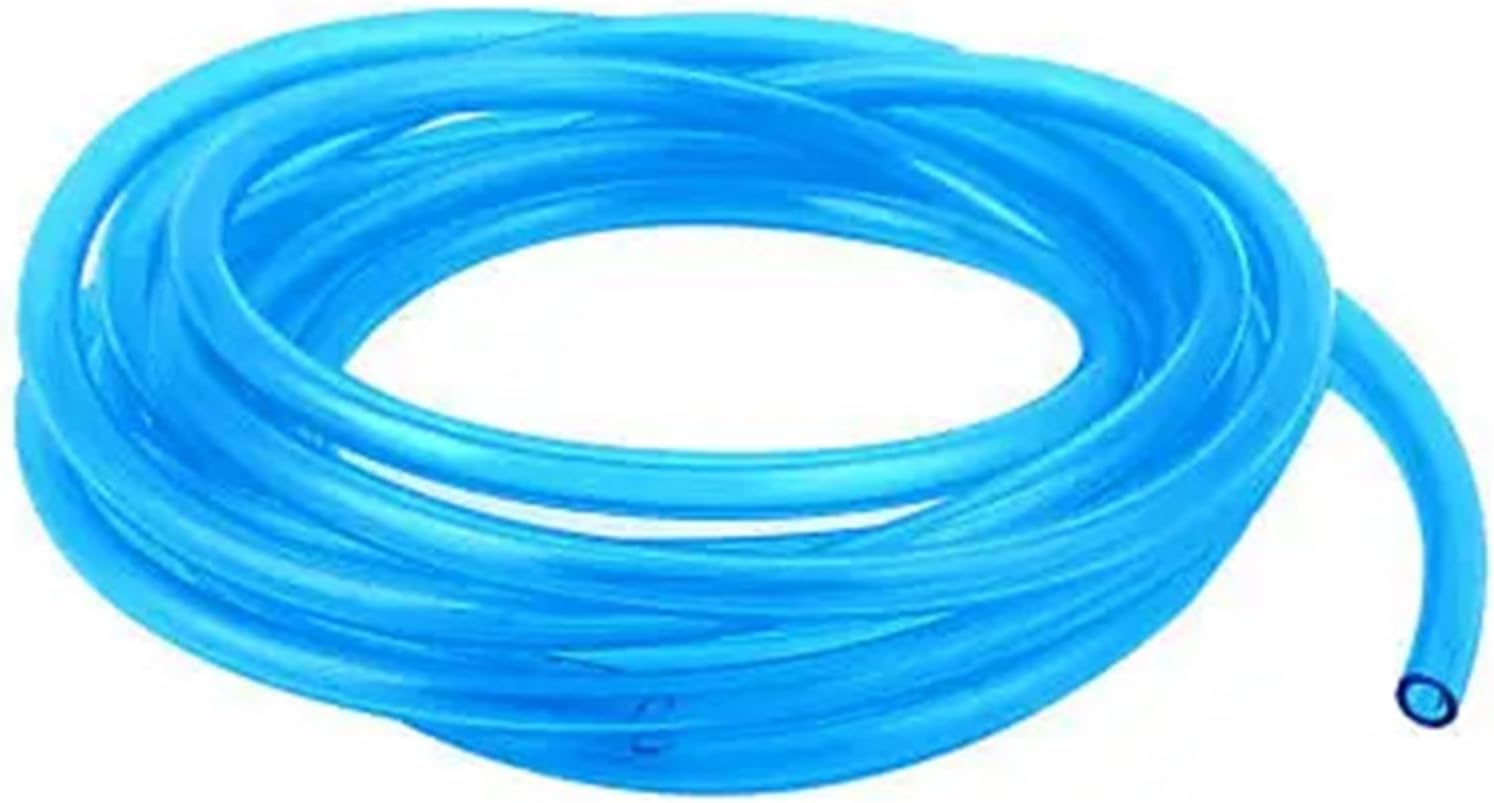 Flexible Polyurethane Air Tubing Fuel Gas Line PU Tube Hose 5mm x 8mm x 4m Blue