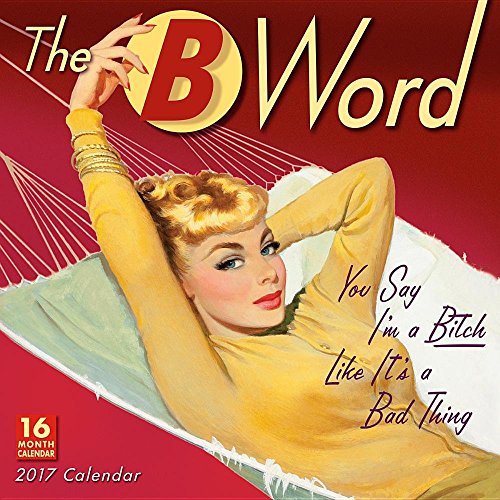 B Word 2017 Wall Calendar