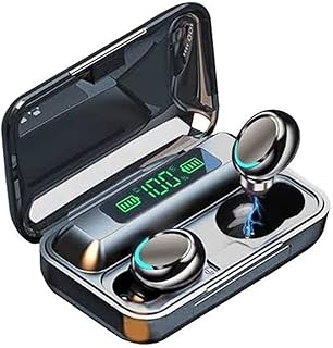 سماعة في الاذن لاسلكي ايربودز F9 برو متعدد الألوان