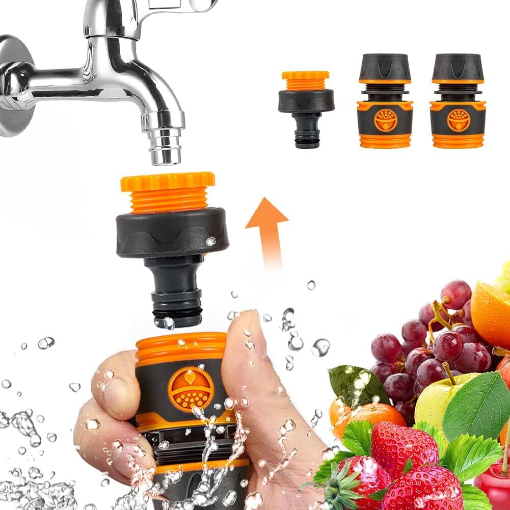 SABAN Garden Hose Connector, Universal Tap Connector, Tap to Hose