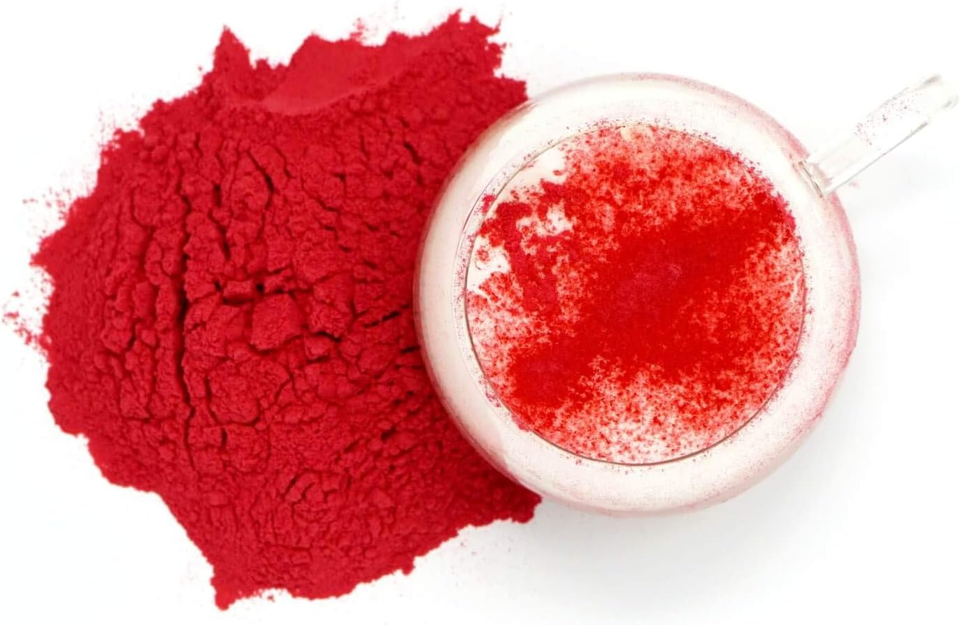 Natural Raspberry Powder - Raspberry Dust from Germany | Net weight 1.76oz / 50g | Delicious German raspberry powder for unbelievable frostings, ice cream, cereal or smoothie bowls