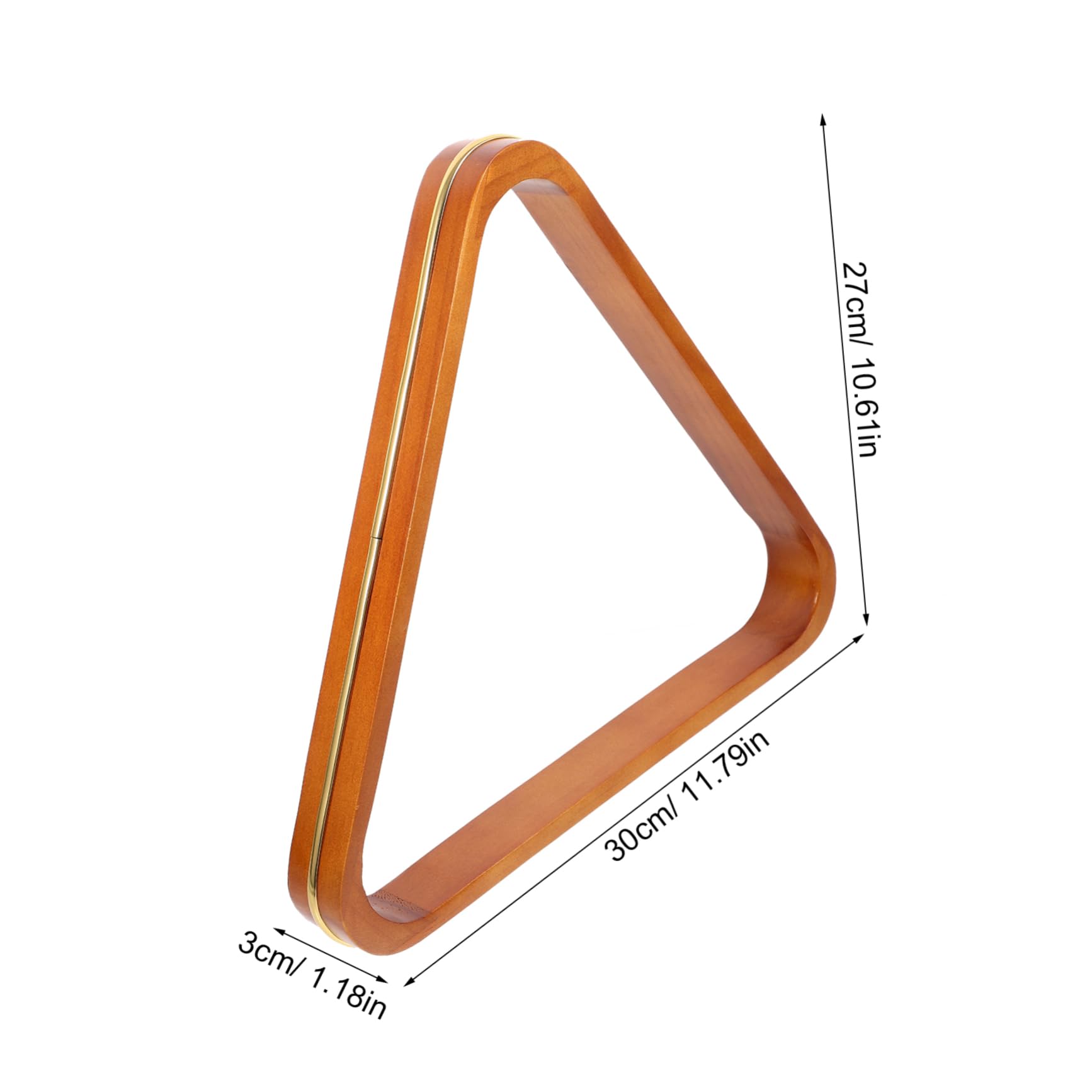 GALPADA Pool Table Billiard Rack Snooker Fixing Rack Large Triangle Billiard Frame