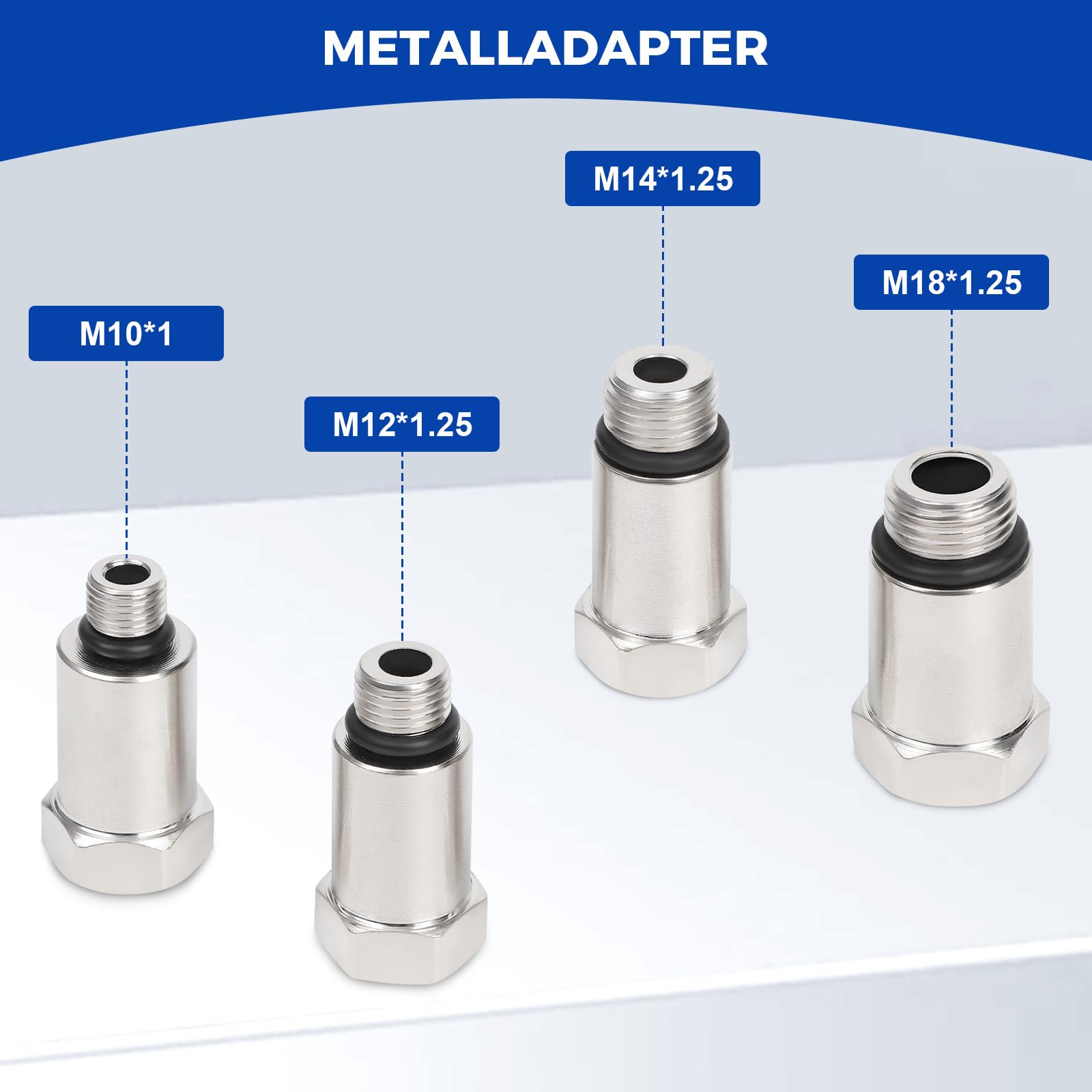 Zylinder Leck Tester Kfz-Kit, Benzinmotor Kompressionstester Leck Tester