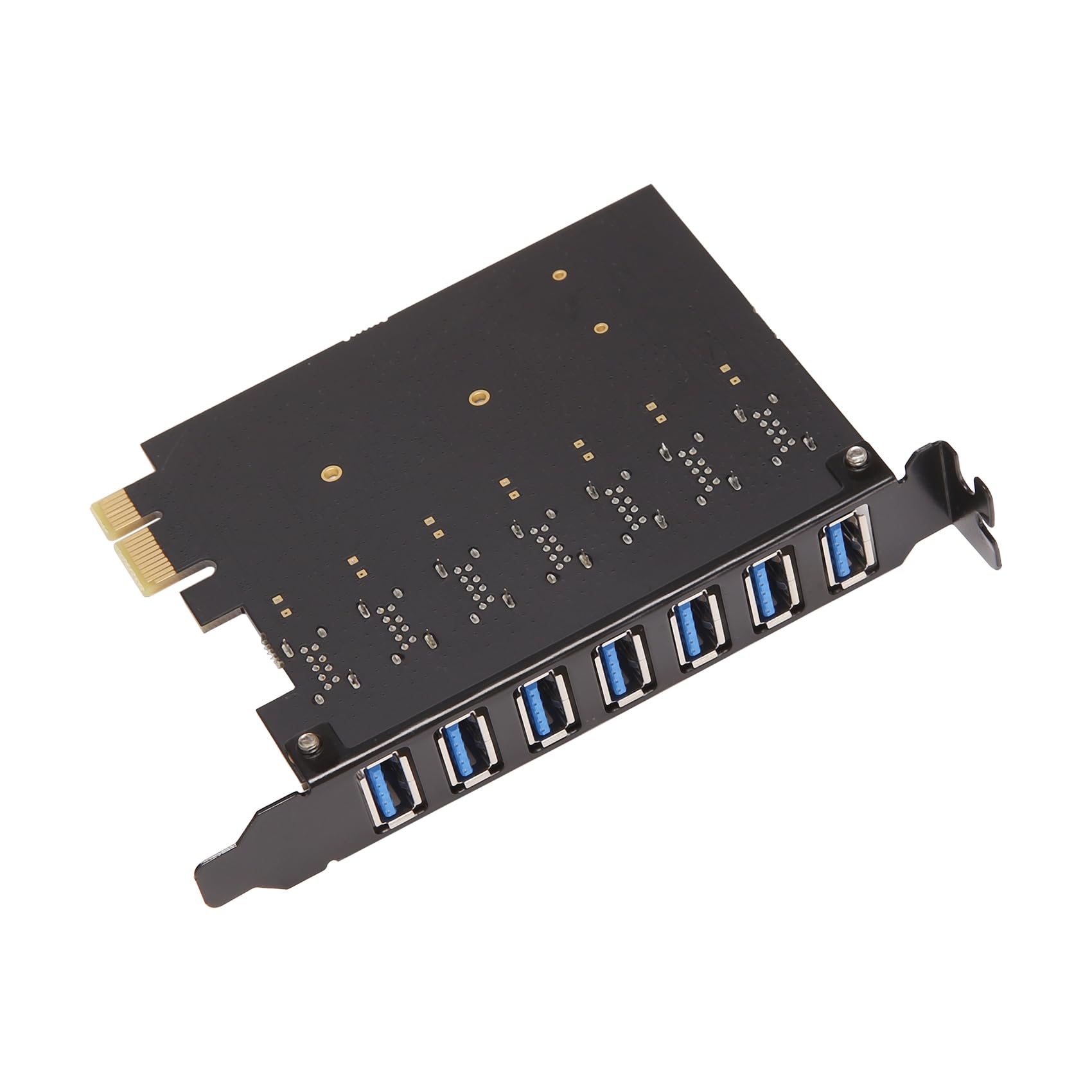 Adaptador de Tarjeta de Expansión USB 3.0 PCI-E Con 7 Puertos - Controlador Externo Extensor Para Escritorio