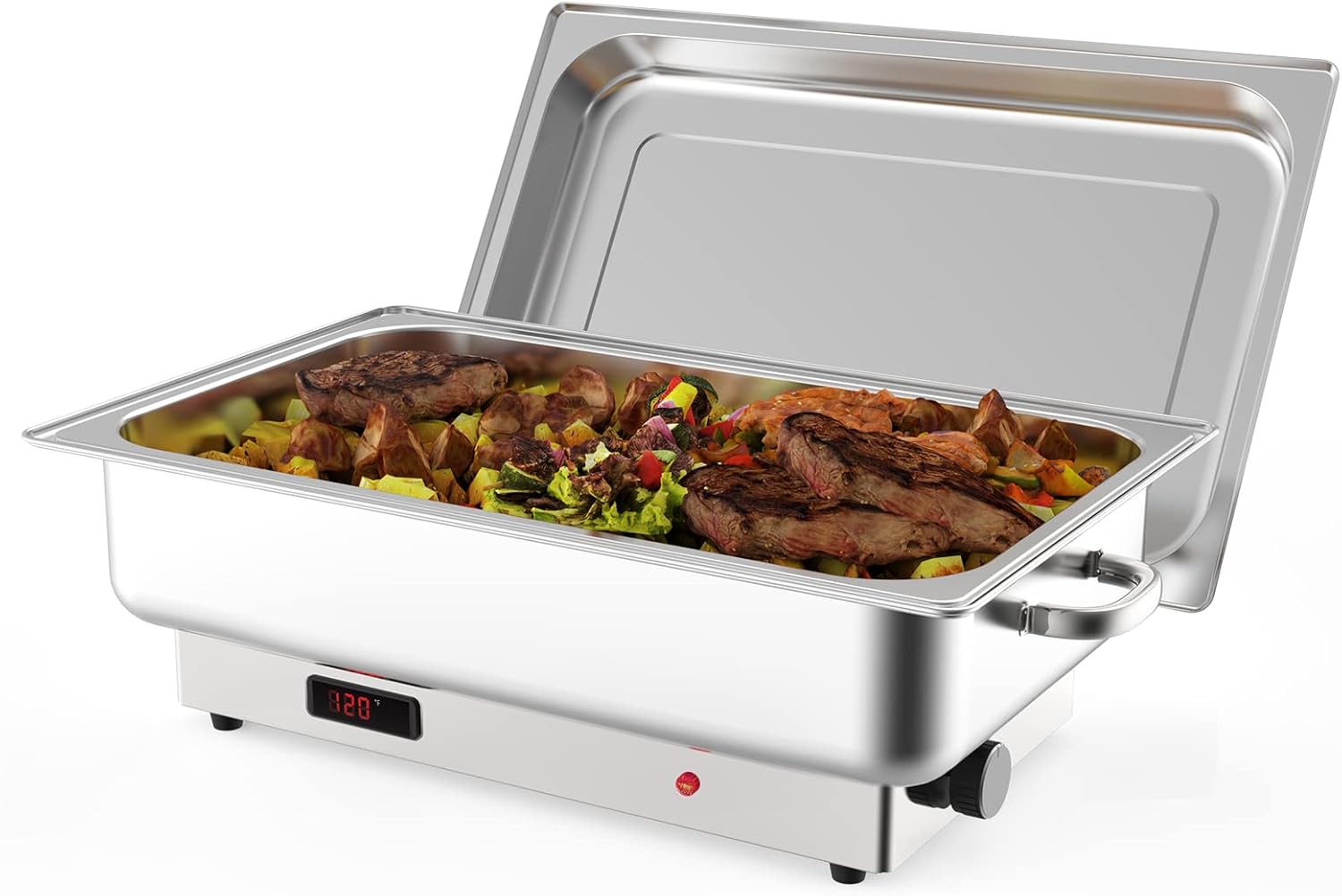 Amazon.com: RIEDHOFF 9QT Electric Chafing Dish Set with Temperature ...